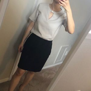 Ann Taylor keyhole top